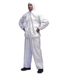 TYVEK HOOD JACKET WITH ZIP